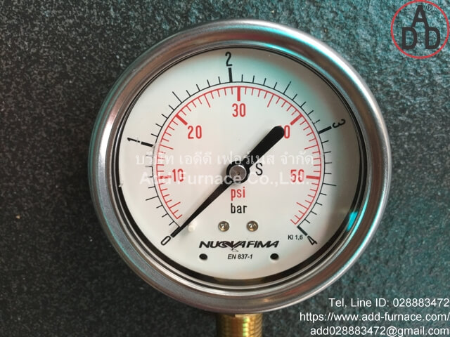 0~4bar(0~60Psi) Nuova Fima Pressure Gauge(3)